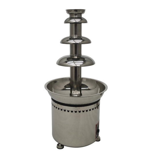 Techtongda Chocolate Waterfall Fountain Chocolate Fondue Waterfall Fountain Maker 4 Tiers