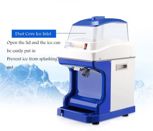 Techtongda Fully Automatic Electric Ice Shaver Crusher Shave Snow Cone Item# 025154