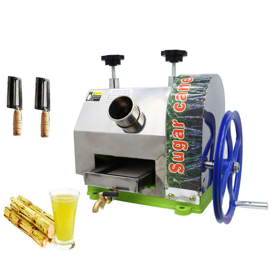 Techtongda Manual Suger Cane Ginger Press Juicer Juice Machine Press Commercial Juicer with Knives