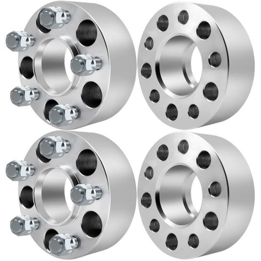 Teledu 4Pcs 2" Thick Hubcentric Wheel Spacers 5x4.5 For Ford Lincoln Mazda Mercury