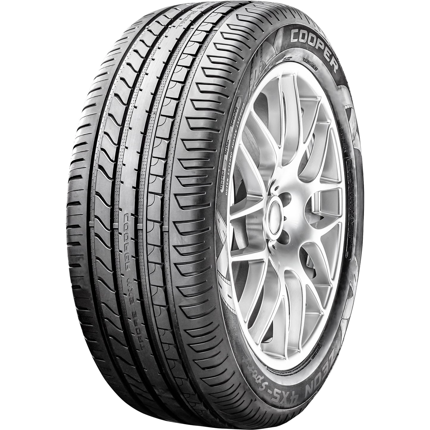 Tire Cooper Zeon 4XS Sport 235/55R19 105V XL Performance Fits: 2010-16 Chevrolet Equinox LTZ, 2017-18 Honda CR-V EX-L
