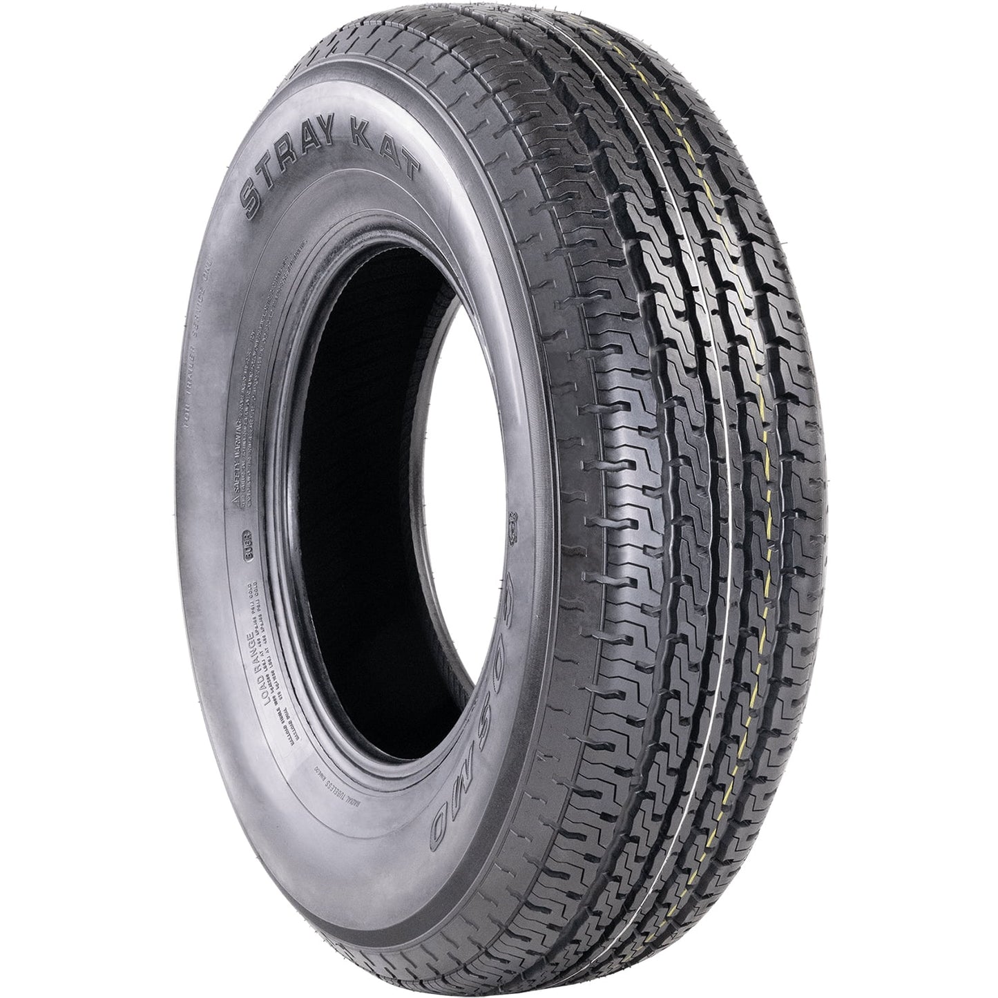 Tire Cosmo Stray Kat Semi-Steel ST 225/75R15 117/112M E 10 Ply Trailer
