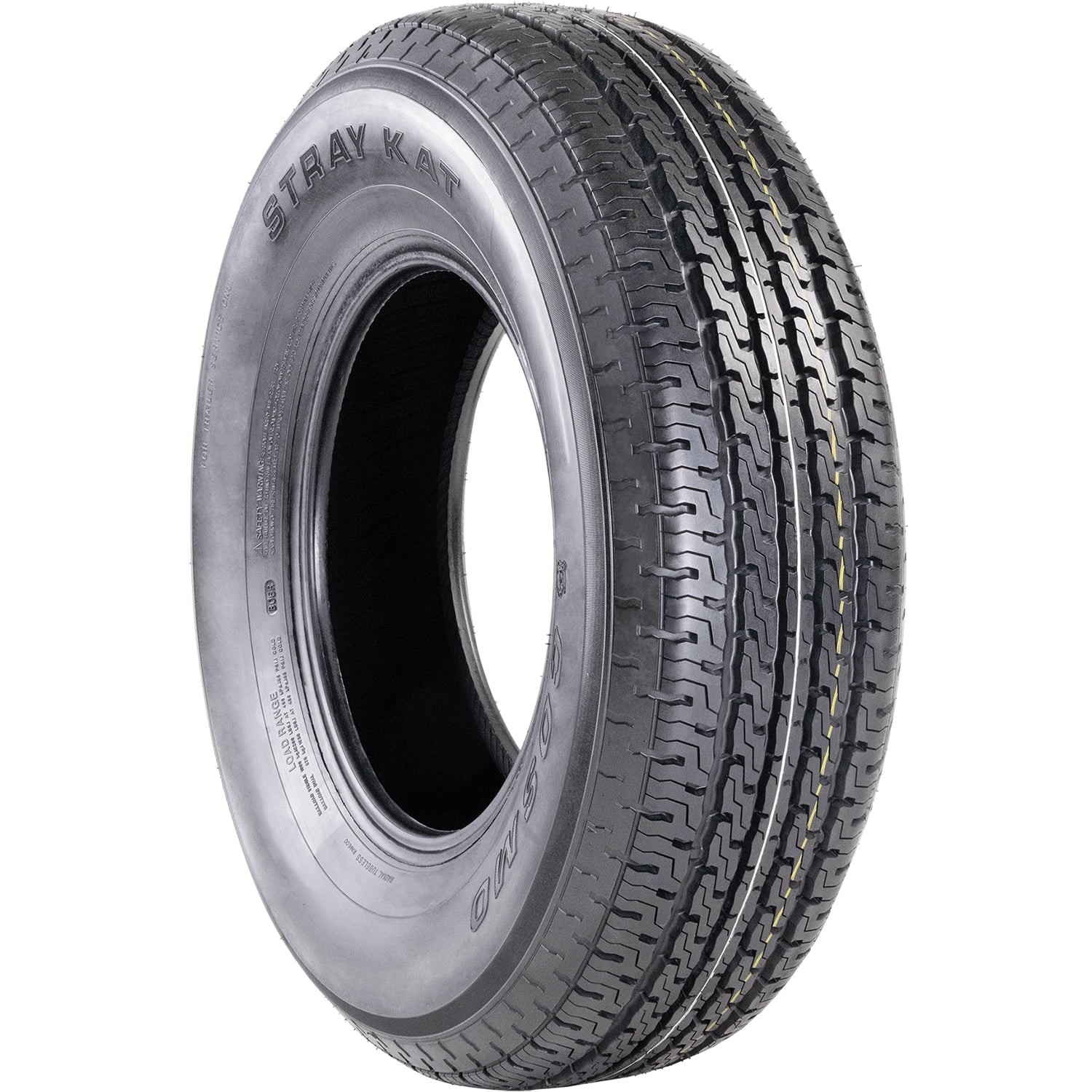 Tire Cosmo Stray Kat Semi-Steel ST 225/75R15 117/112M E 10 Ply Trailer