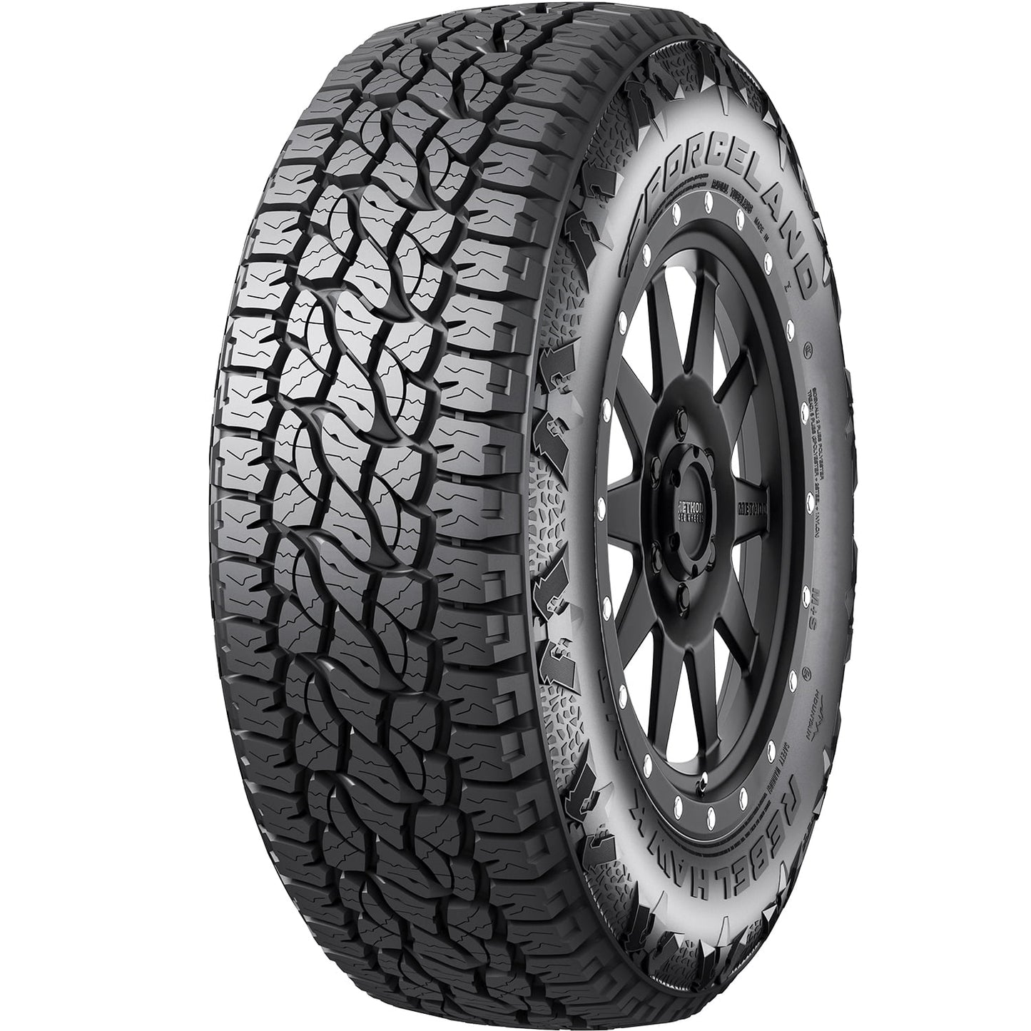 Tire Forceland Rebel Hawk A/T LT 245/75R16 Load E 10 Ply AT All Terrain
