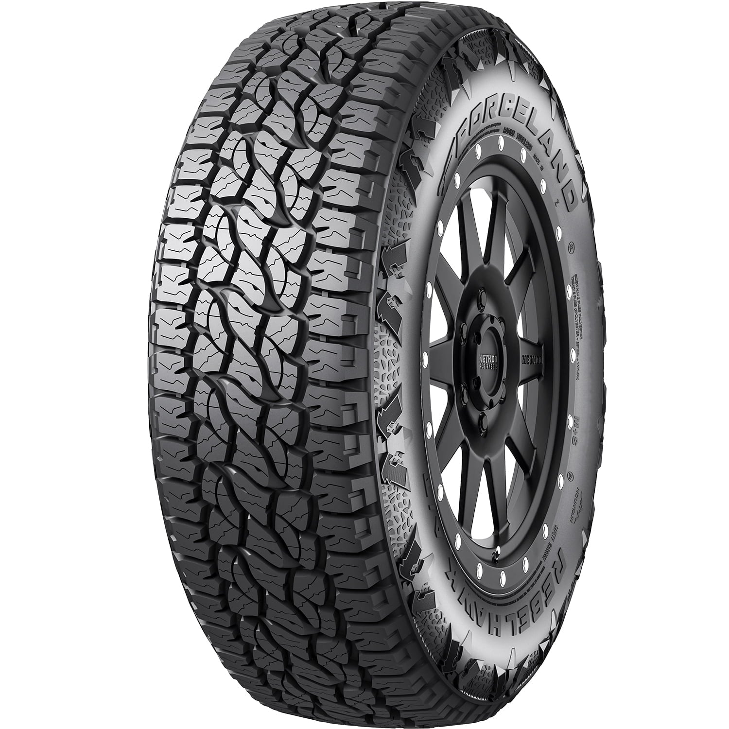 Tire Forceland Rebel Hawk A/T LT 245/75R16 Load E 10 Ply AT All Terrain