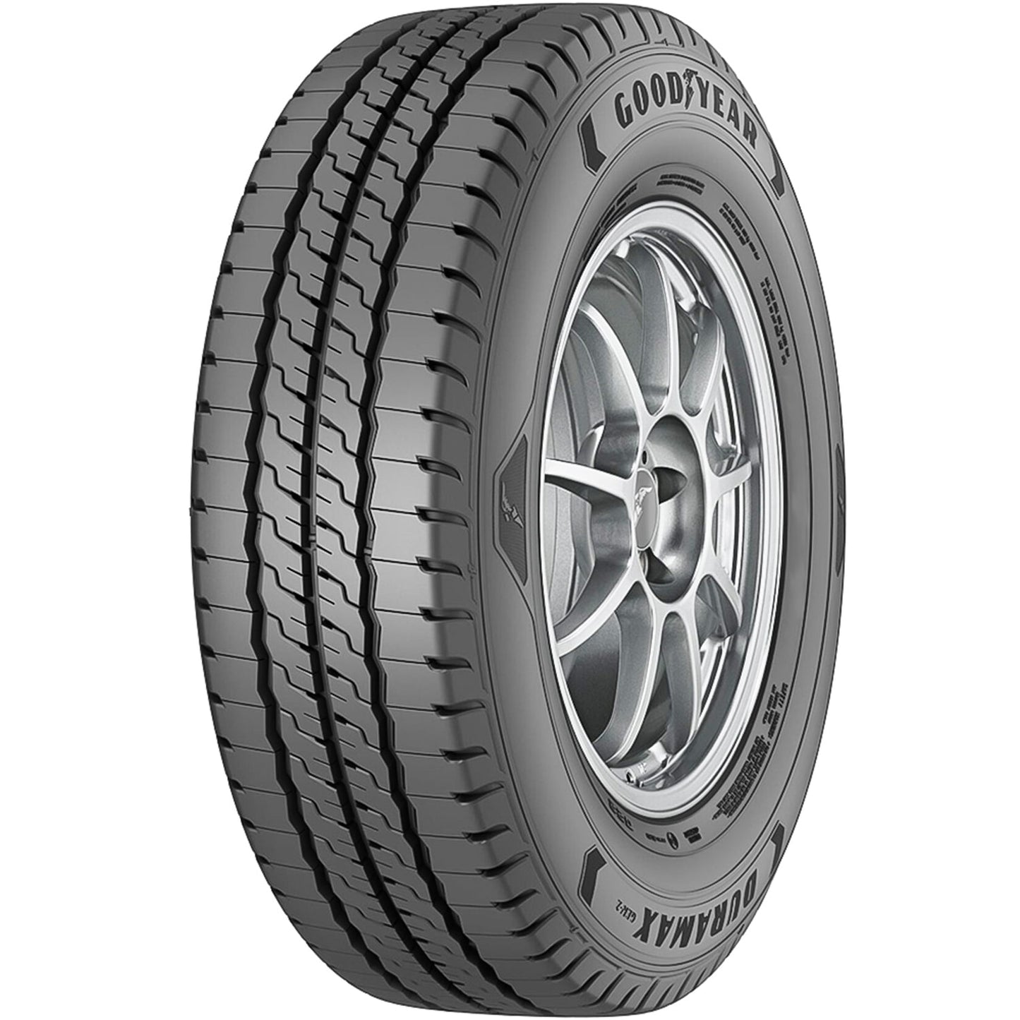 Tire Goodyear Duramax Gen-2 195/75R16 Load D 8 Ply Van Commercial