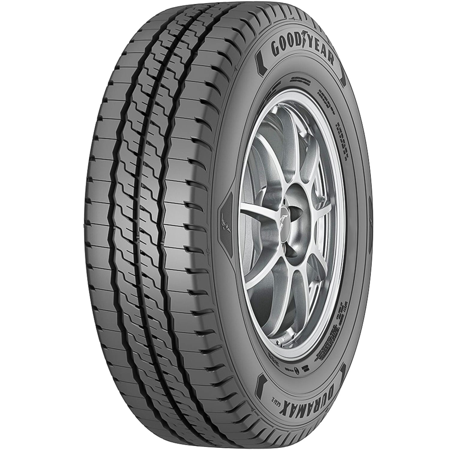 Tire Goodyear Duramax Gen-2 195/75R16 Load D 8 Ply Van Commercial