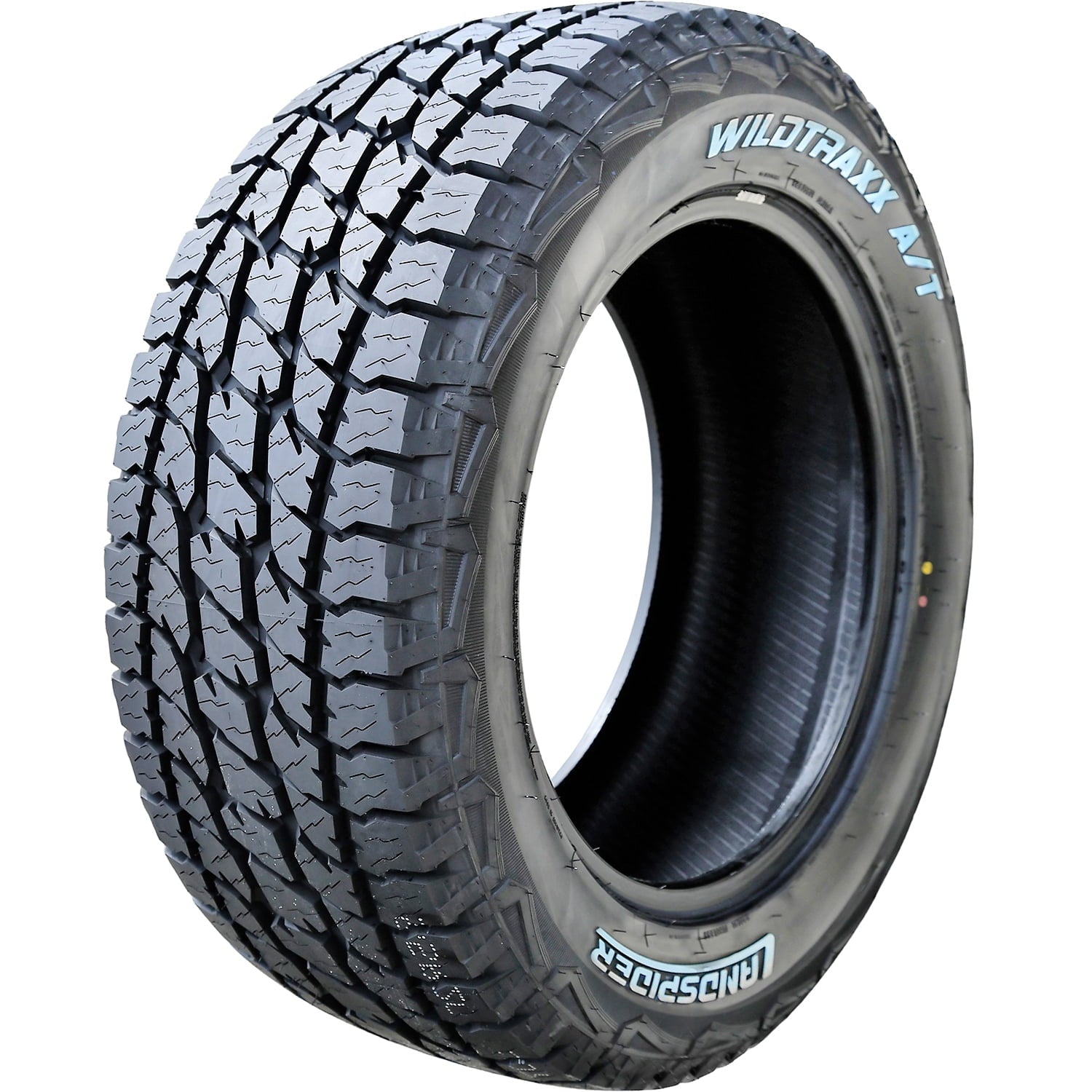 Tire Landspider Wildtraxx A/T LT 275/60R20 Load E 10 Ply AT All Terrain Fits: 2016-18 Ram 1500 HFE, 2019-23 Chevrolet Silverado 1500 LT Trail Boss