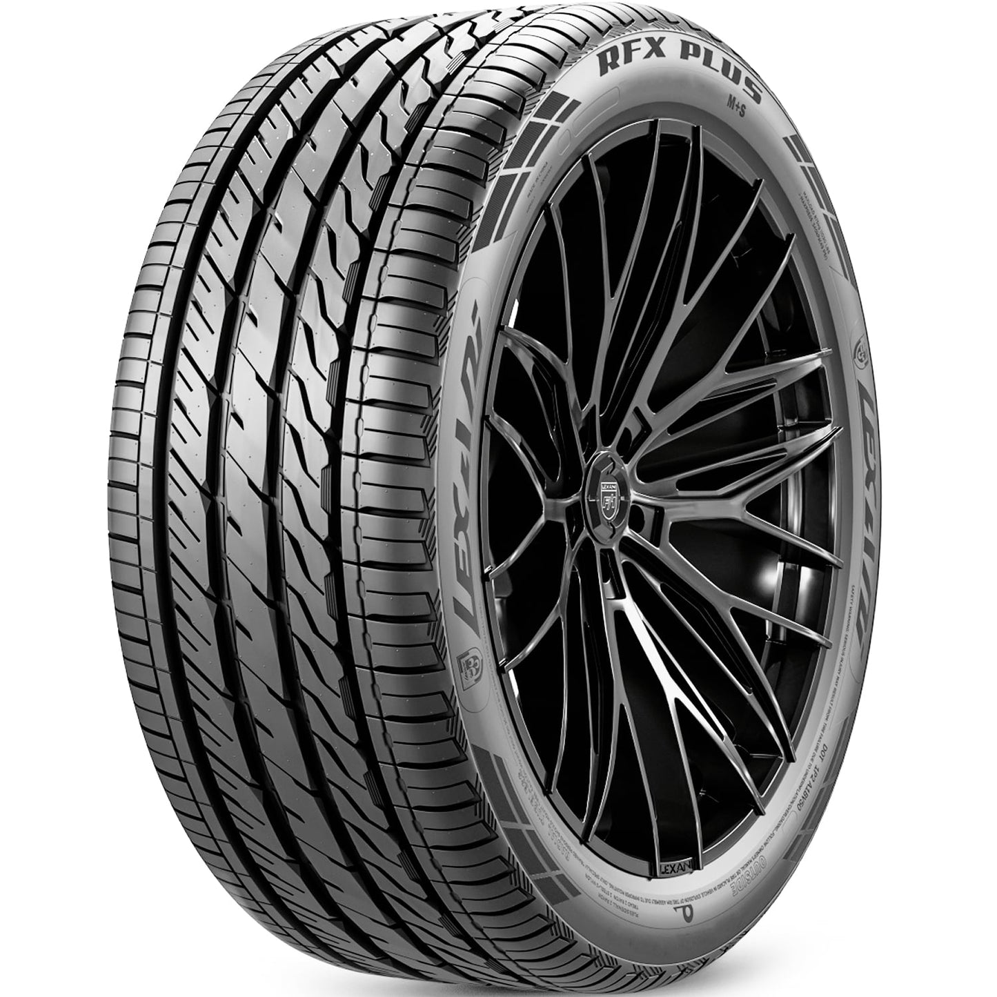 Tire Lexani RFX Plus 205/40ZR18 205/40R18 86W A/S High Performance Run Flat