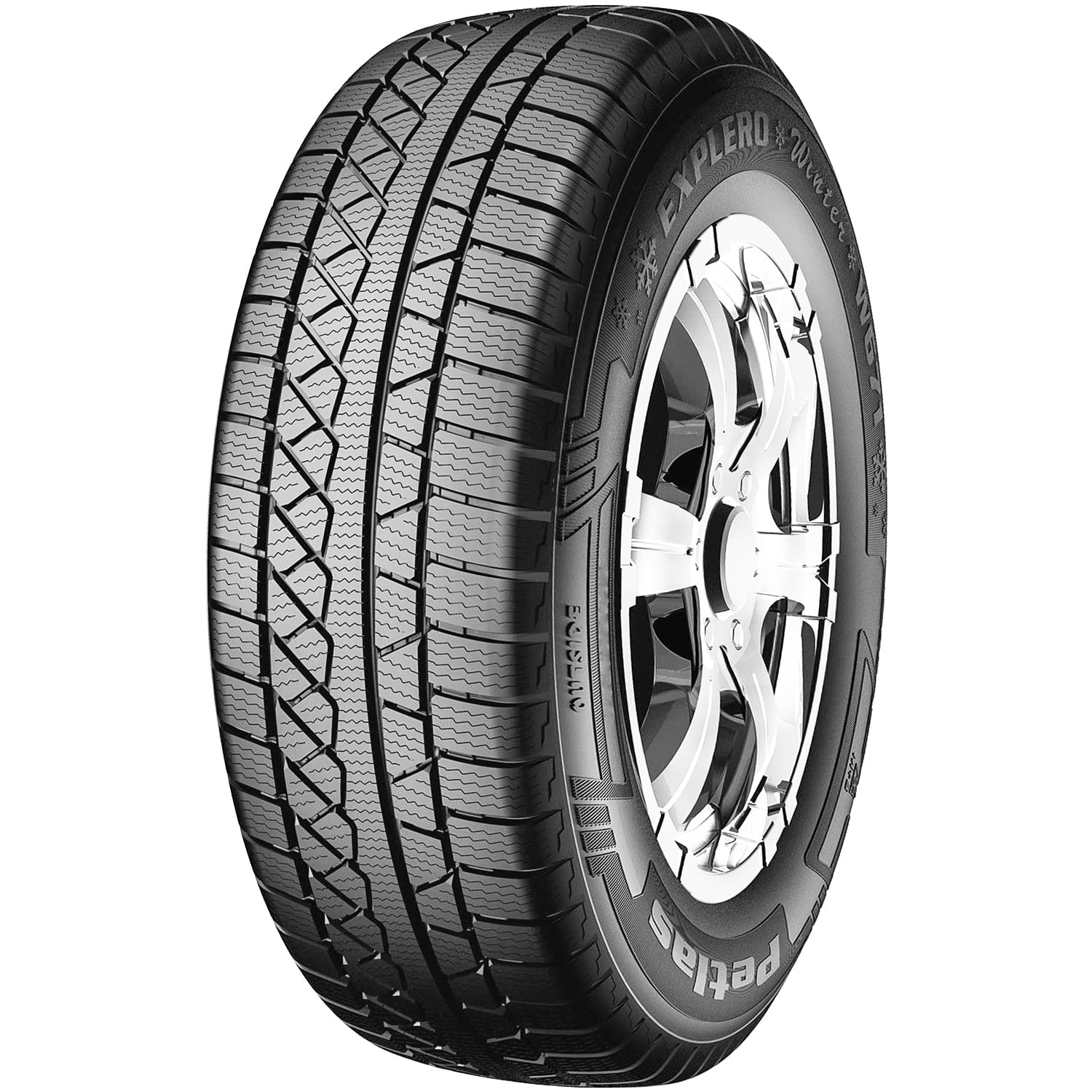 Tire Petlas Explero Winter W671 235/70R16 106T (Studless) Snow Fits: 2000 Ford Ranger XLT