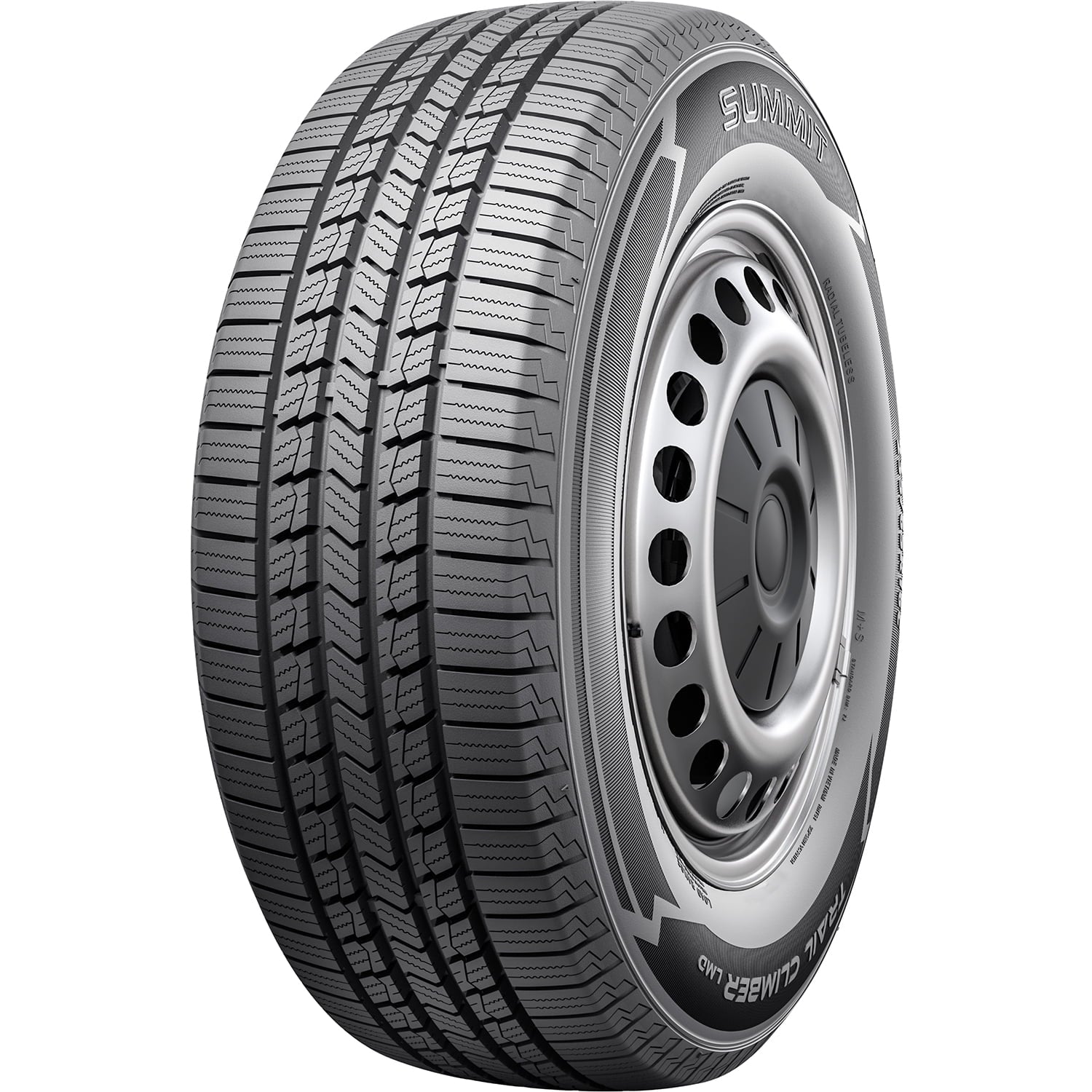Tire Summit Trail Climber HT03 LMD 195/75R16 Load D 8 Ply Van Commercial