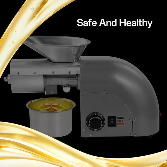 ToHu Oil Extraction Machine For Home 1800W Automatic Commercial Oil Expeller Extractor Stainless Steel Oil Press Machine Oil Extractor Automatic Oil Press Extractor wonderful