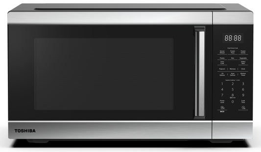 Toshiba 2.2 cu ft Countertop Microwave Ovens in Stainless Steel