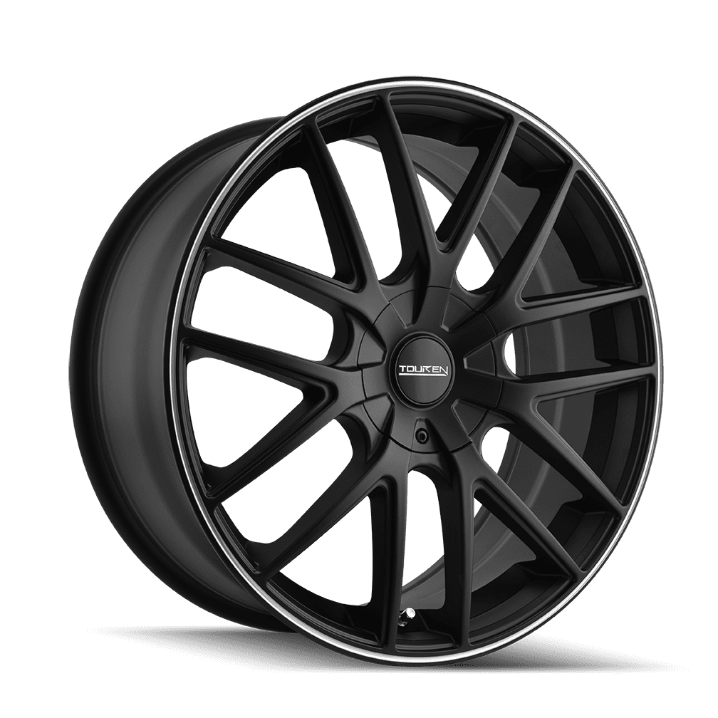 Touren Tr60-3260 16X7 5X112/5X120 42Et 72.62Cb Matte Black/Machined Ring