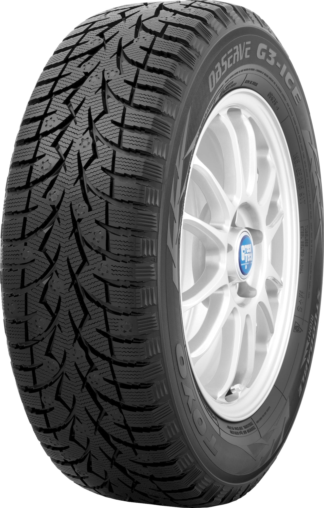 Toyo Observe G3 Ice 235/55R18 104T XL Tire Fits: 2010-16 Chevrolet Equinox LTZ, 2017 Chevrolet Equinox LT