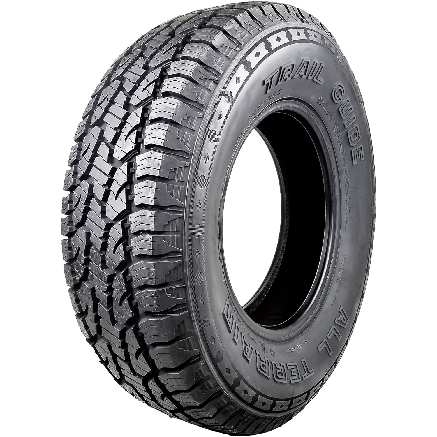 Trail Guide All Terrain LT 225/75R16 Load E 10 Ply AT A/T Tire