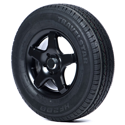 Travelstar HF288 ST205/75R15 6 Ply 101M Load Range C Radial Trailer Tire - ST 205/75/15 205/75R15 (Tire Only)
