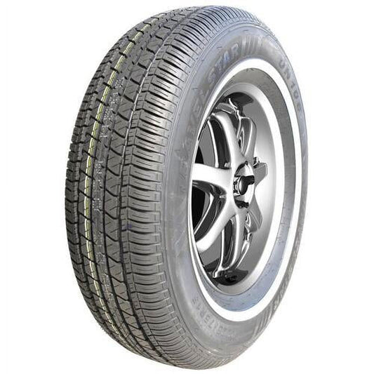 Travelstar UN106 185/75R14 89S WSW (2 Tires) Fits: 1995-96 Oldsmobile Cutlass Ciera Base, 1989-94 Oldsmobile Cutlass Ciera SL