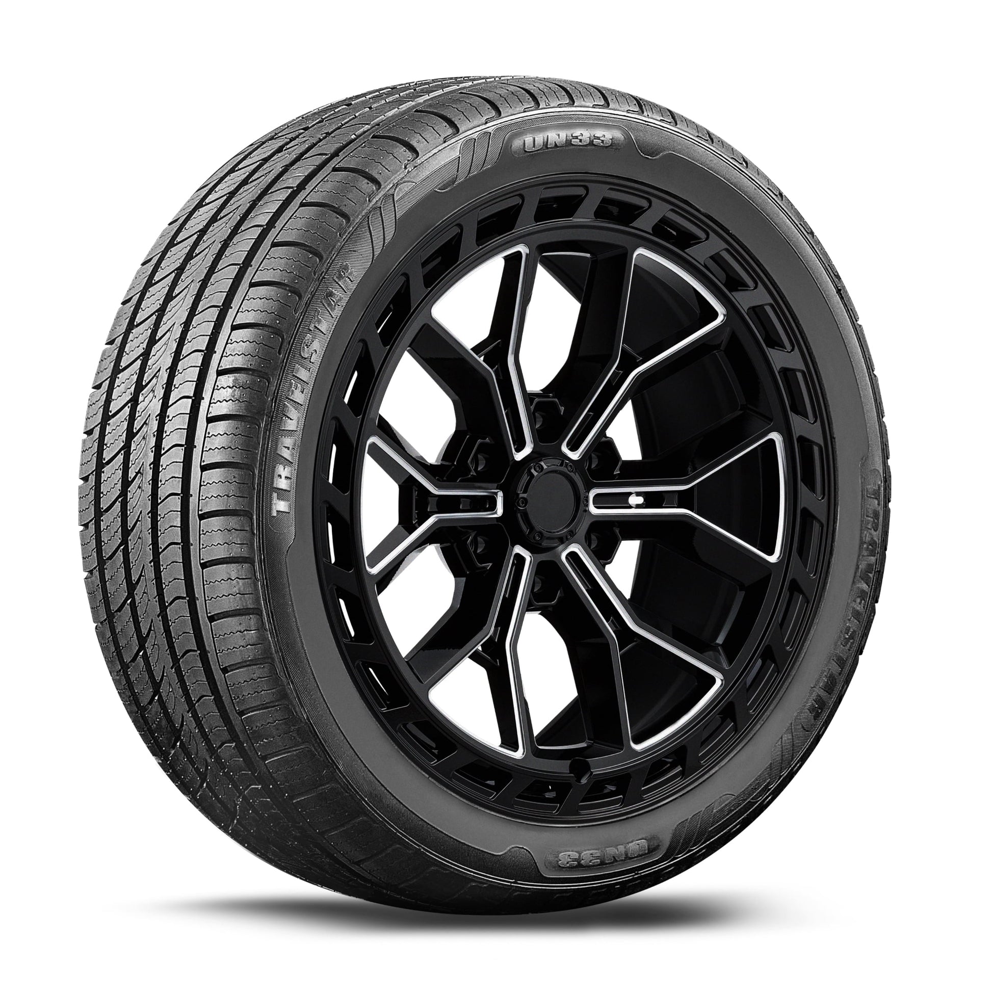 Travelstar UN33 All Season 245/45R18 245/45/18 Load Range XL 100W High Performance Passenger Tire(No Rim)
