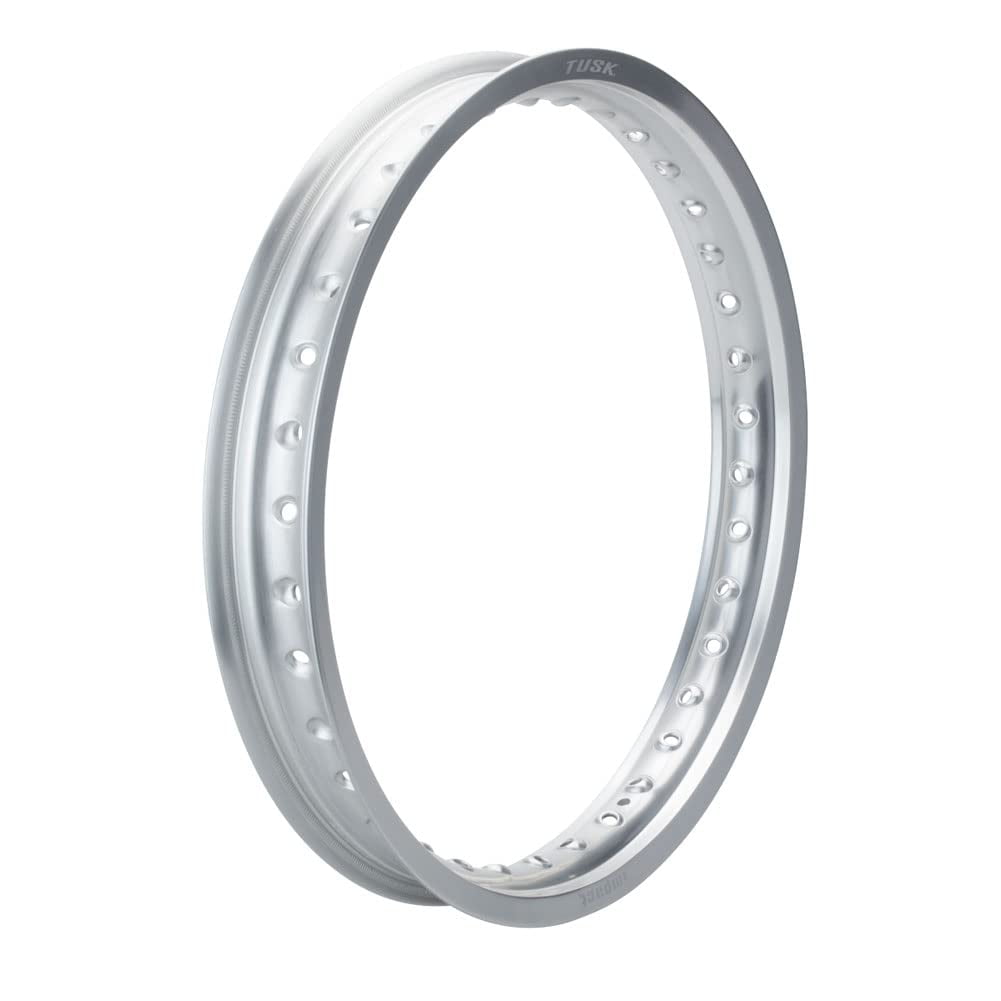 Tusk Impact Rim - Rear 36 Spoke Hole, 18 x 2.15 Silver For GASGAS MC 450F Troy Lee Designs 2022