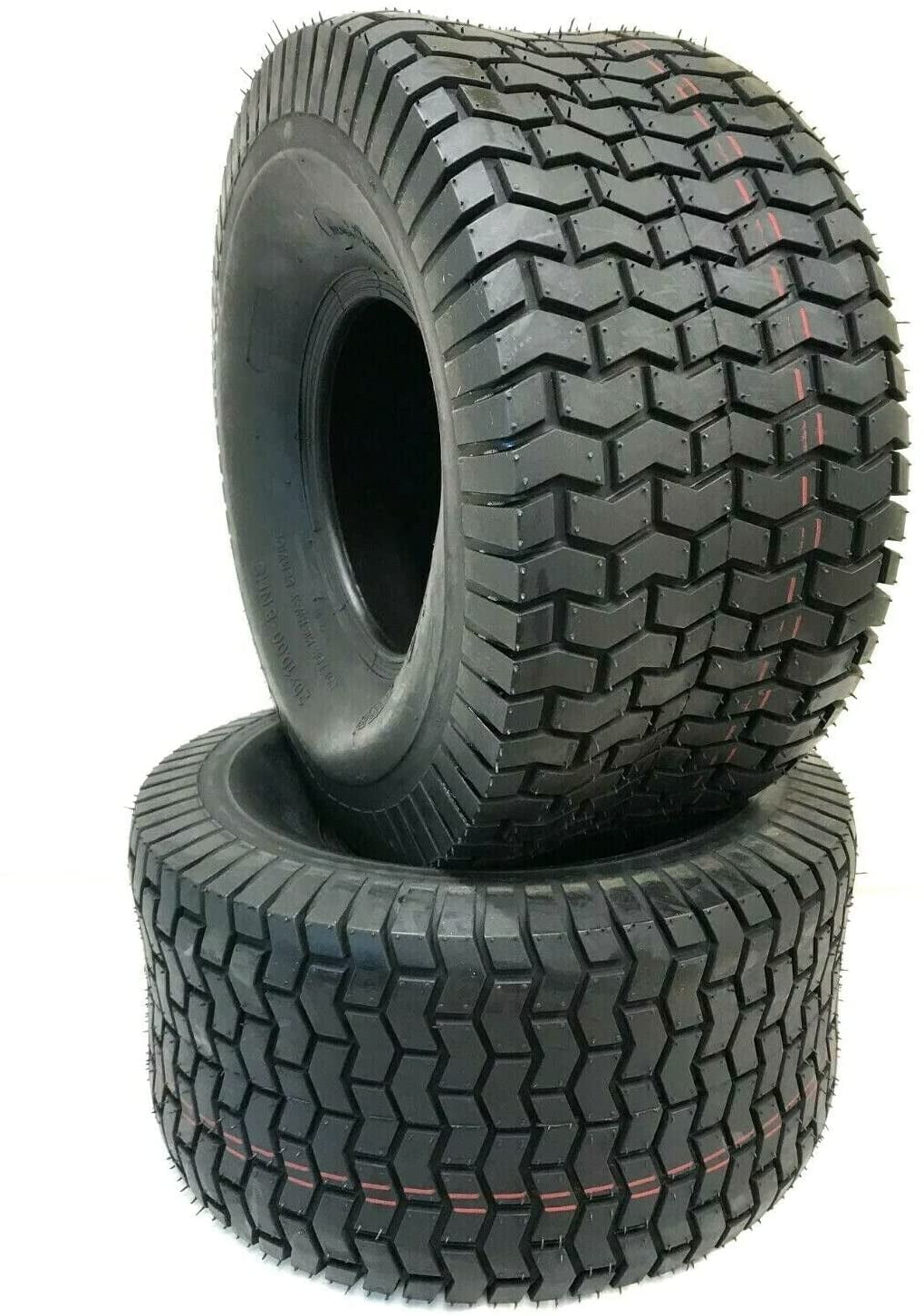Two 18x8.50-8 D265 Turf Riding Lawn Mower Garden Tractor Tires 18x850-8 Tubeless