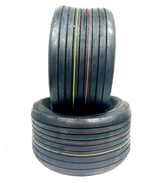 Two-18x9.50-8 Rib Lawn Tractor Mower Tires 18x950-8 Golf Cart, Tires Achieve Outstanding Traction, Precision Maneuverability, and Exceptional Durability for a Smooth and Reliable Ride