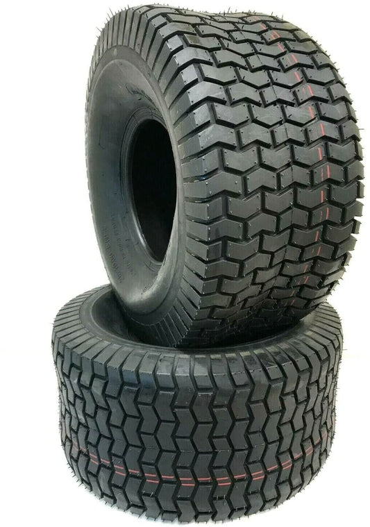Two 20x8.00-8 Tractor  D265 Turf Lawn Mower Tires 20x8-8 20 8 8 Tubeless
