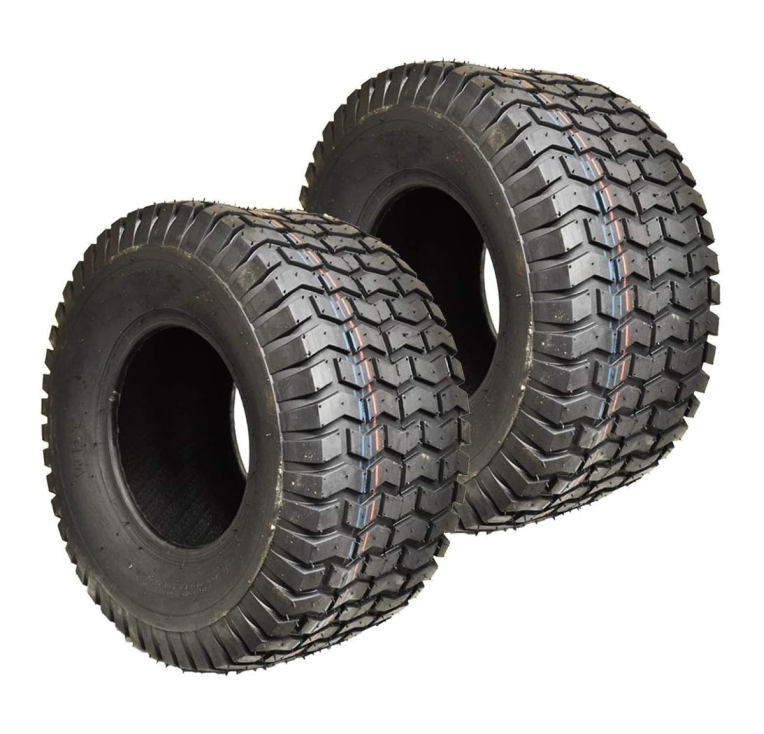 Two New 20x10.00-8 Lawn Tractor Tires 20x10-8 Turf Tires Tubeless Lawn Mower Tires