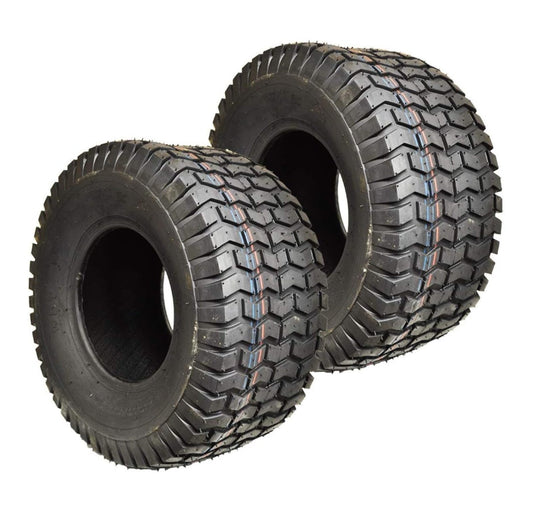 Two New 20x10.00-8 Lawn Tractor Tires 20x10-8 Turf Tires Tubeless Lawn Mower Tires