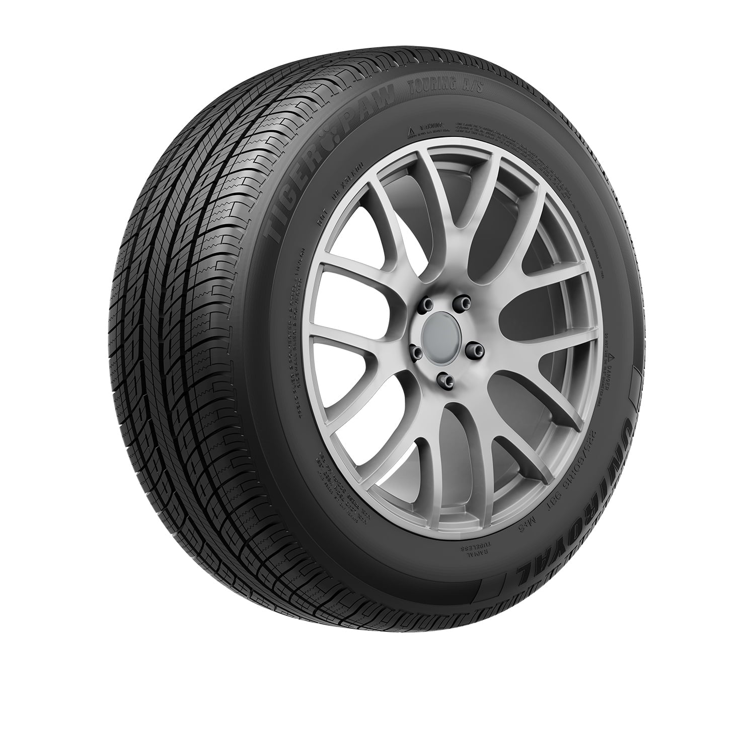 Uniroyal Tiger Paw Touring A/S DT All Season 225/45R18 95V XL Passenger Tire