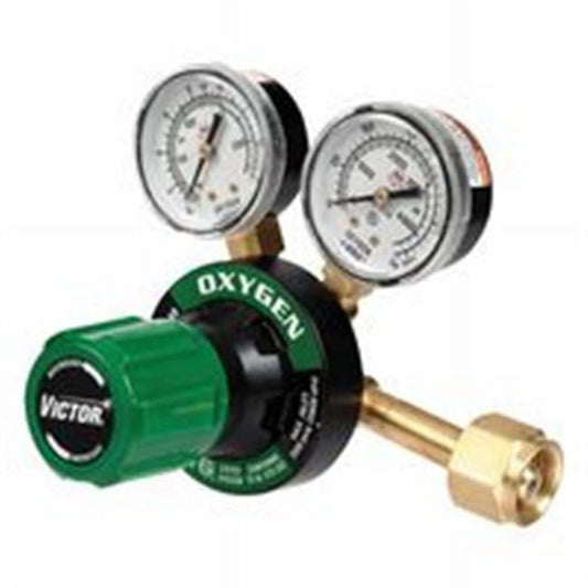 Victor 341-0781-9400 Medium Duty G Series- Single Stage- G250 Regulator- 150-540- Oxygen