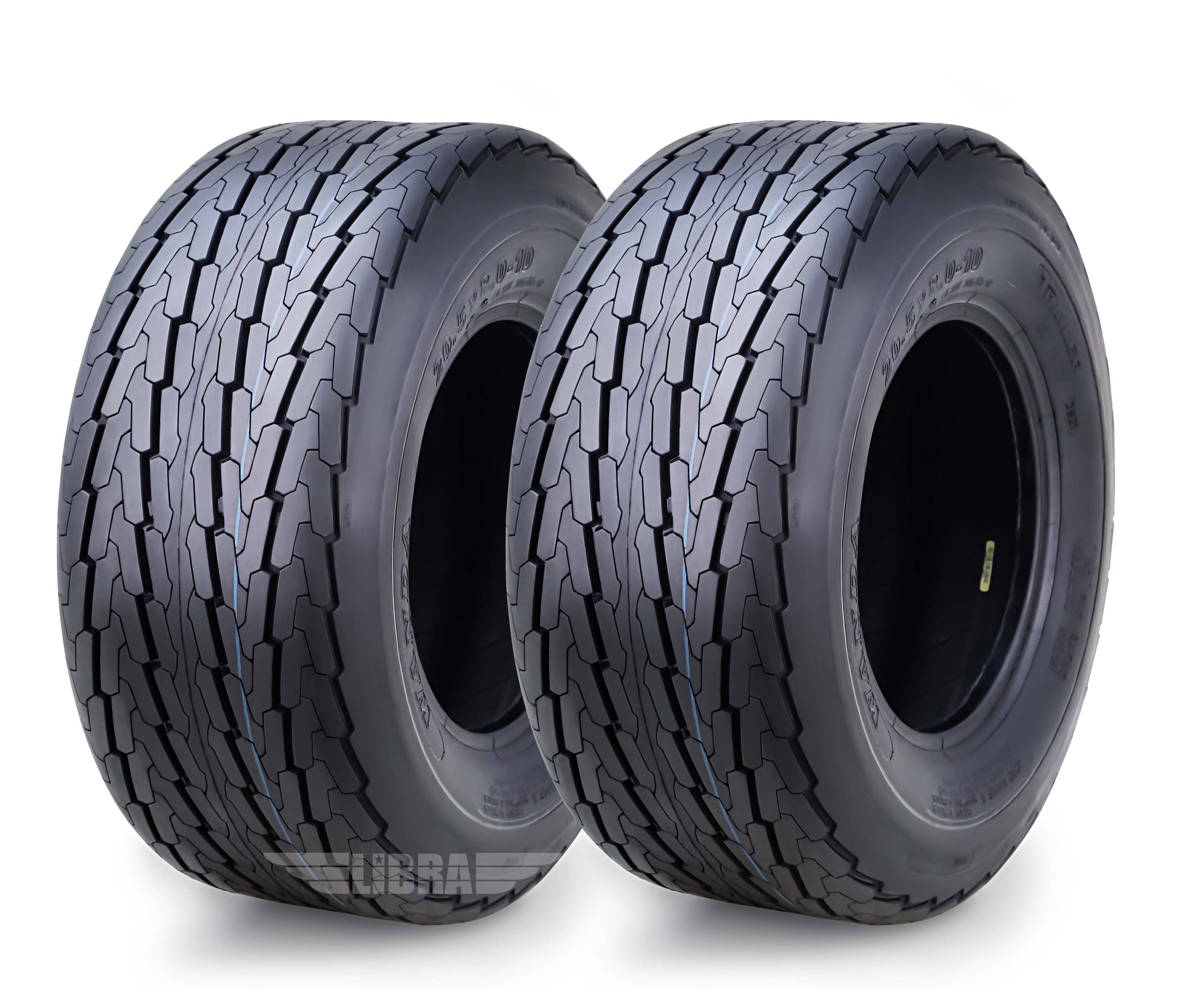 WANDA 18.5x8.5-8 Trailer Tires 8 Ply 18.5X8.5X8 -Set 2 -11043
