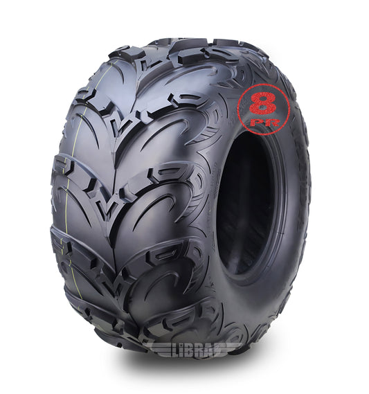 WANDA Performance 8 Ply ATV Tires 22x10-9 Mud Sling fit Honda Recon Suzuki Ozark 252