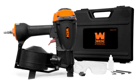 WEN Products 3/4-Inch to 1-3/4-Inch Pneumatic Coil Roofing Nailer