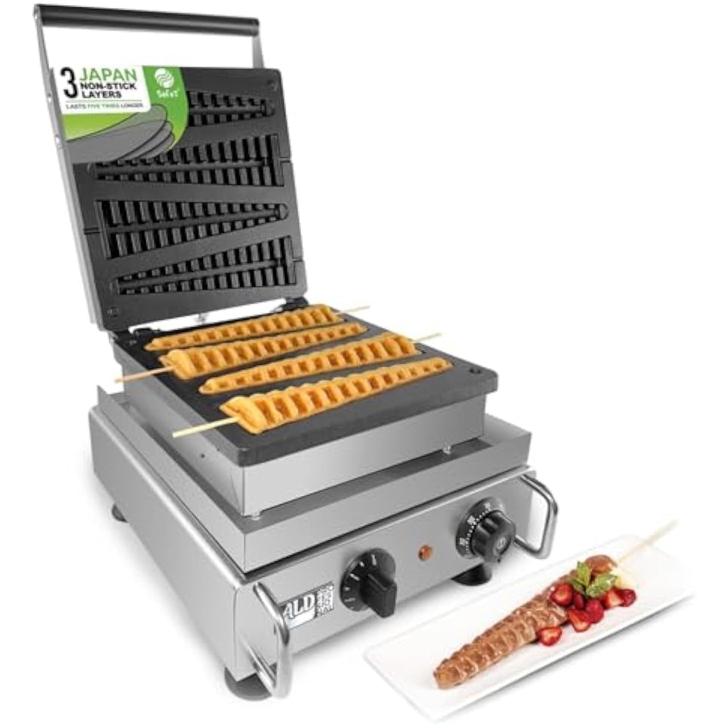 Waffle Stick Maker | Waffles on a Stick | Waffle Making Machine