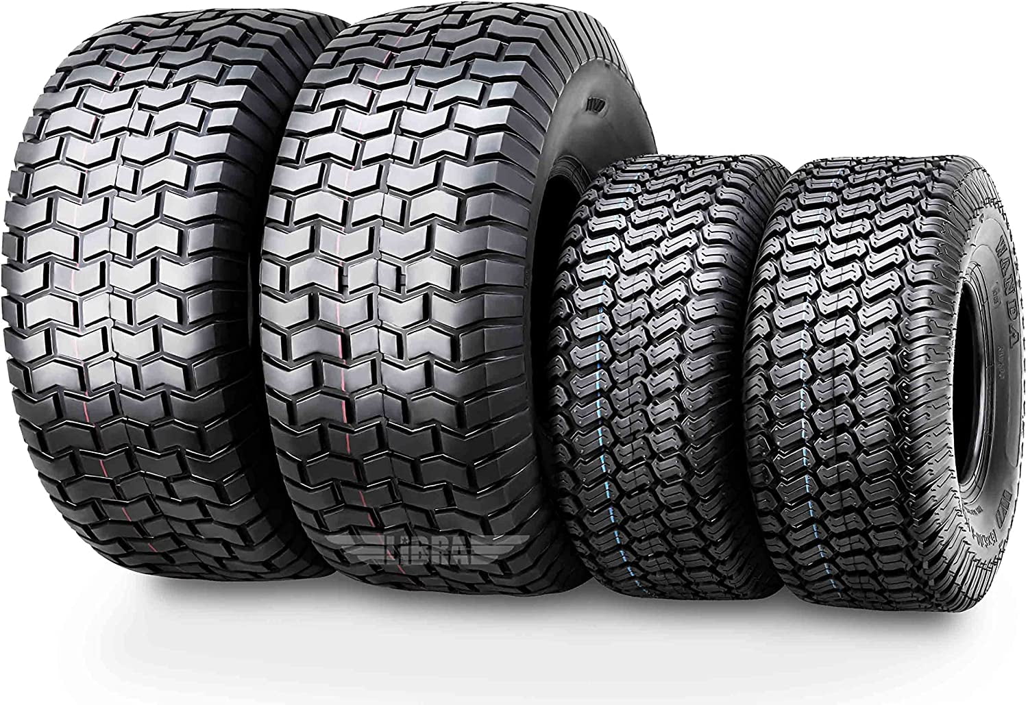 Wanda Turf Tires Front 15x6-6 & Rear 20x8-8 Farm Tire