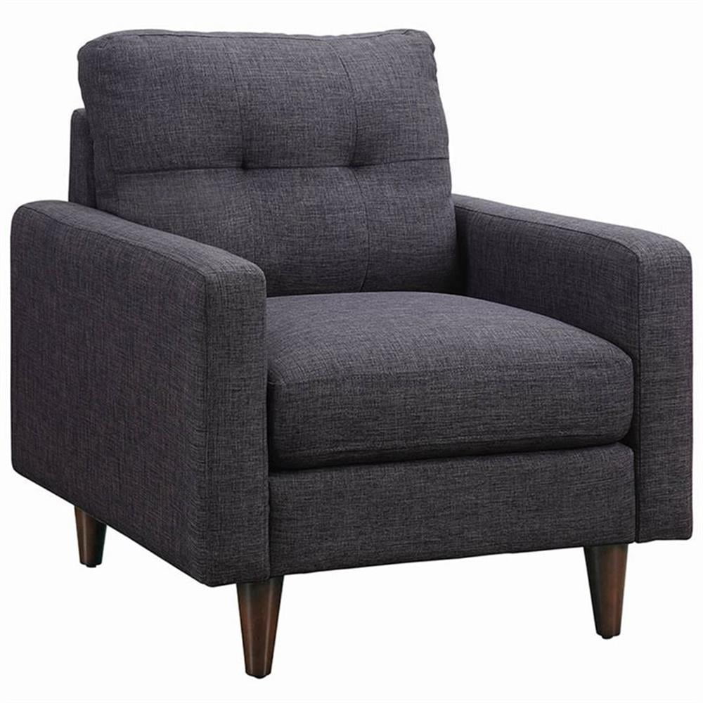 Watsonville Tufted Back Chair Grey