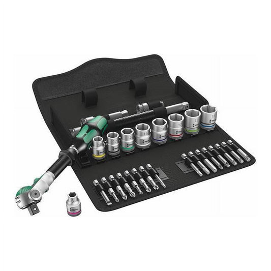 Wera 004046 Zyklop Speed Ratchet 3/8" Drive Metric Set