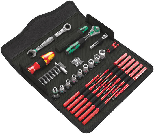 Wera Tools Kraftform Kompakt W Imperial 1 Compact Tool Set 35Pc