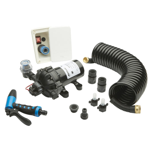 Whale WD3517E High Pressure Wash Down Pump Elite Kit - 3.5 GPM, 12V