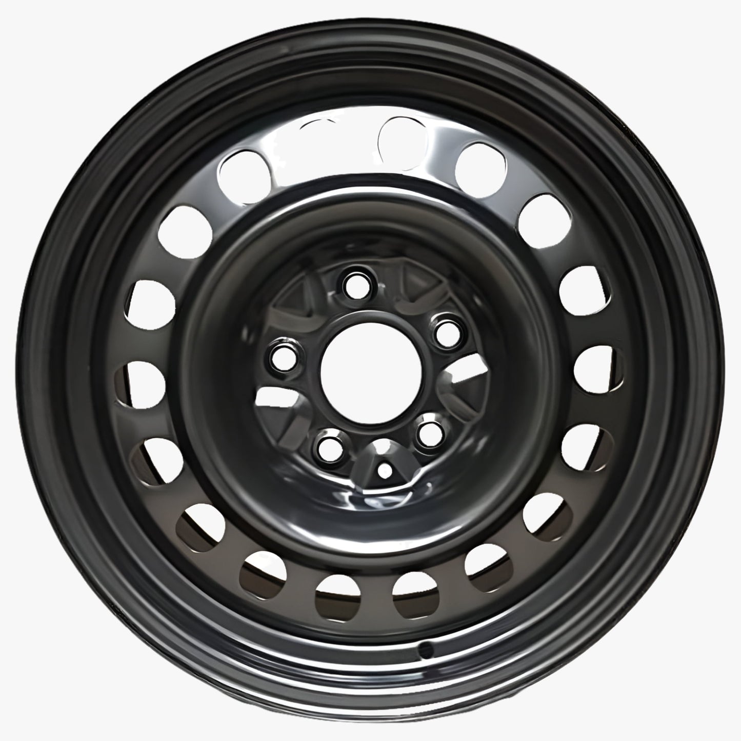 Wheel For 2003-2010 Jeep Grand Cherokee Full Size Spare 17 inch 5 Lug Black Steel Rim Fits R17 Tire