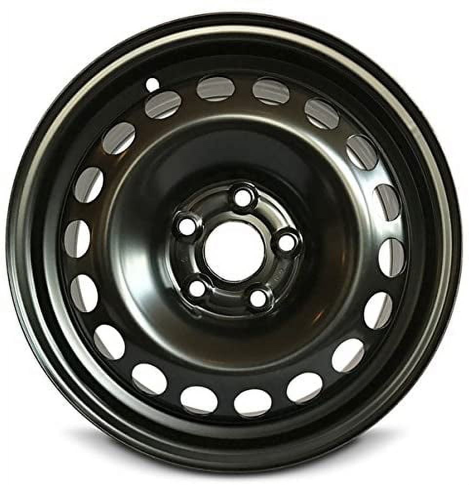 Wheel For 2019-2020 Chevrolet Sonic 15 inch 5 Lug Black Steel Rim Fits R15 Tire