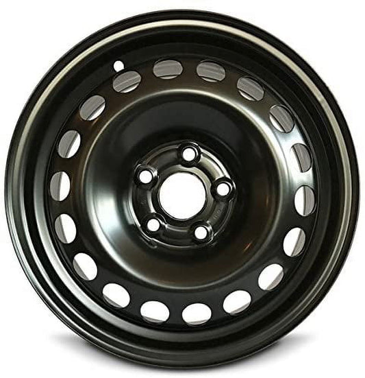 Wheel For 2019-2020 Chevrolet Sonic 15 inch 5 Lug Black Steel Rim Fits R15 Tire