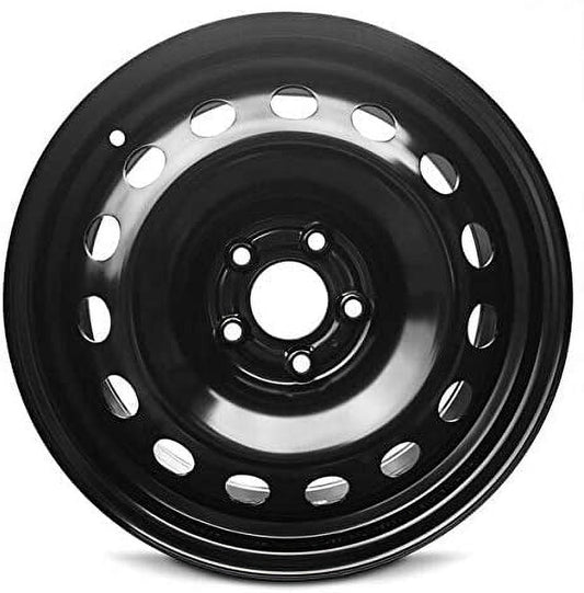 Wheel For 2019 Fiat 500X 16 inch 5 Lug Black Steel Rim Fits R16 Tire