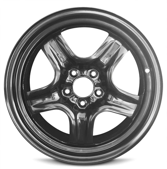 Wheel For Chevrolet Malibu (08-12) Saturn Aura (07-10) Pontiac G6 (07-10) 17 inch 5 Lug Steel Rim Fits R17 Tire