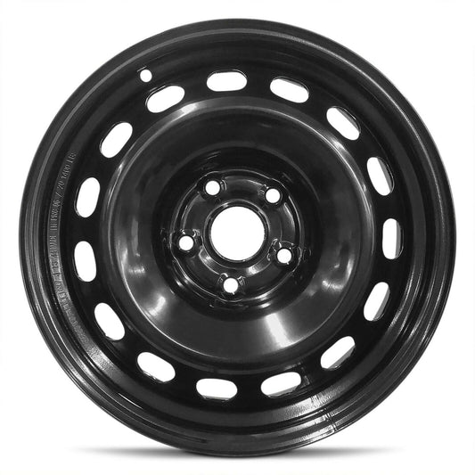 Wheel Rim For Volkswagen Passat 98-01 17 Inch Black Steel Rim - OE Direct Replacement - Road Ready Car Wheel
