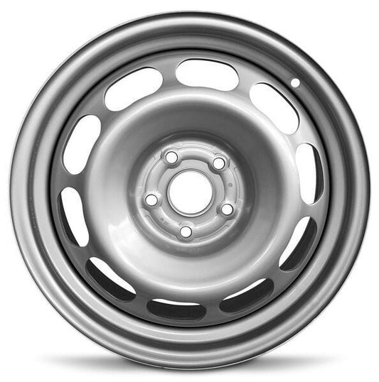 Wheel Rim for 1997-2001 Lexus ES300 17x6.5 in Painted Silver Steel Rim Direct Fit