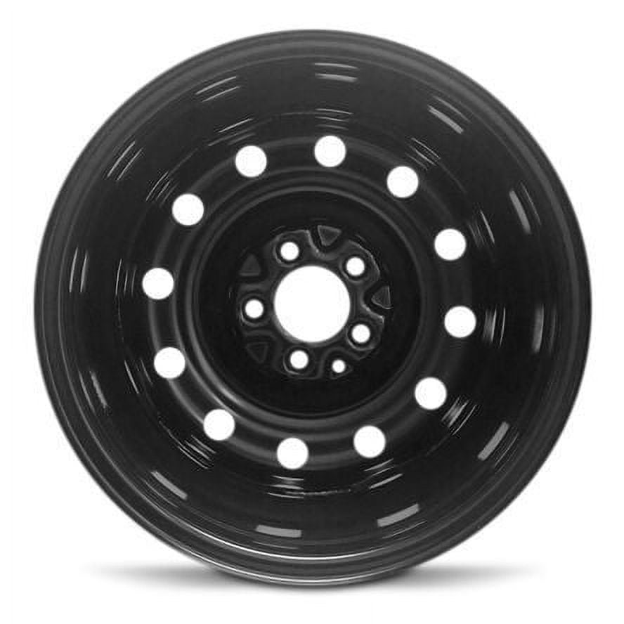 Wheel Rim for 2002-2010 ford Explorer 16x6.5 in Painted Black Steel Rim Direct Fit