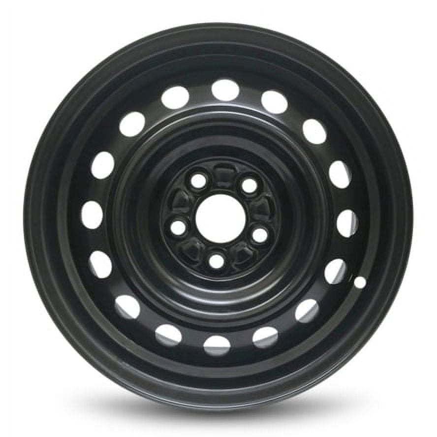Wheel Rim for 2009-2020 Toyota Corolla 15x6 in Painted Black Steel Rim Direct Fit