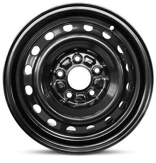 Wheel Rim for 2010-2013 Kia forte 15 in Black Steel Rim Direct Fit